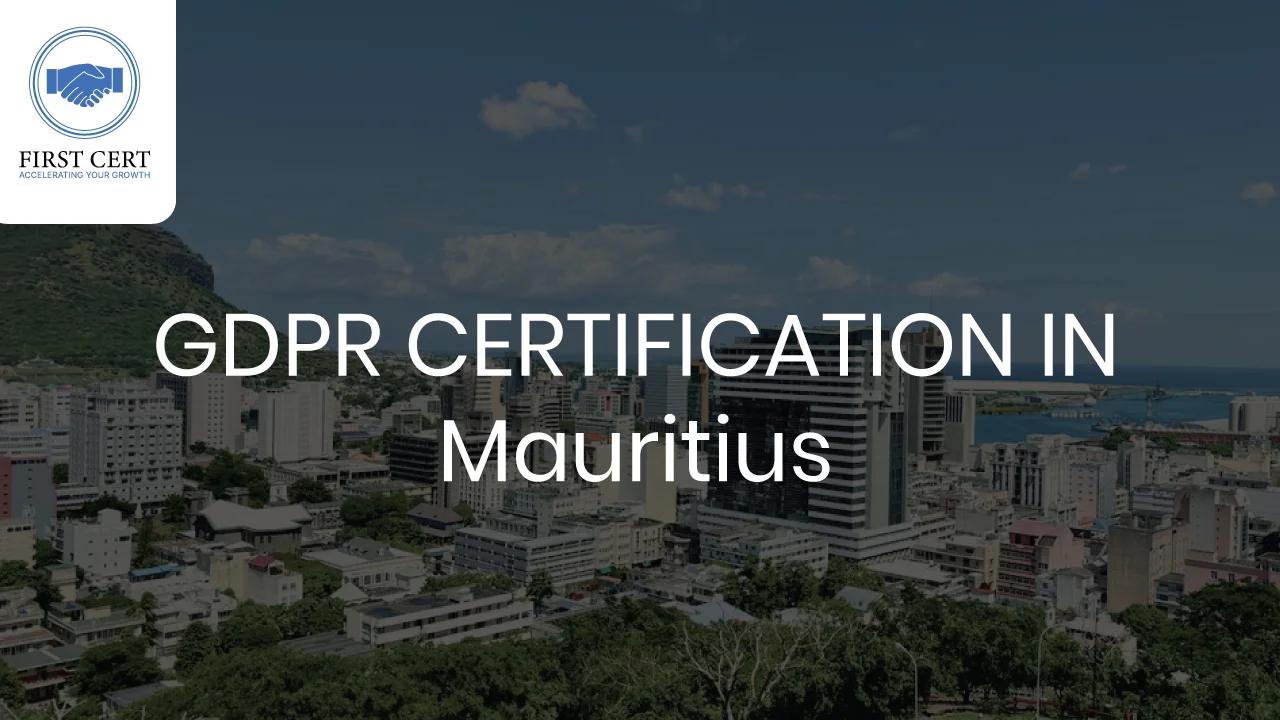 GDPR Certification in Mauritius