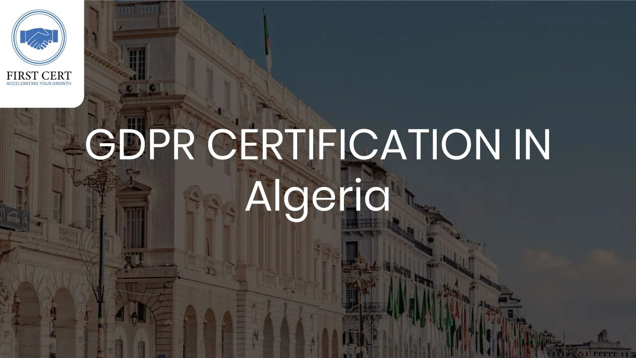 GDPR Certification in Algeria