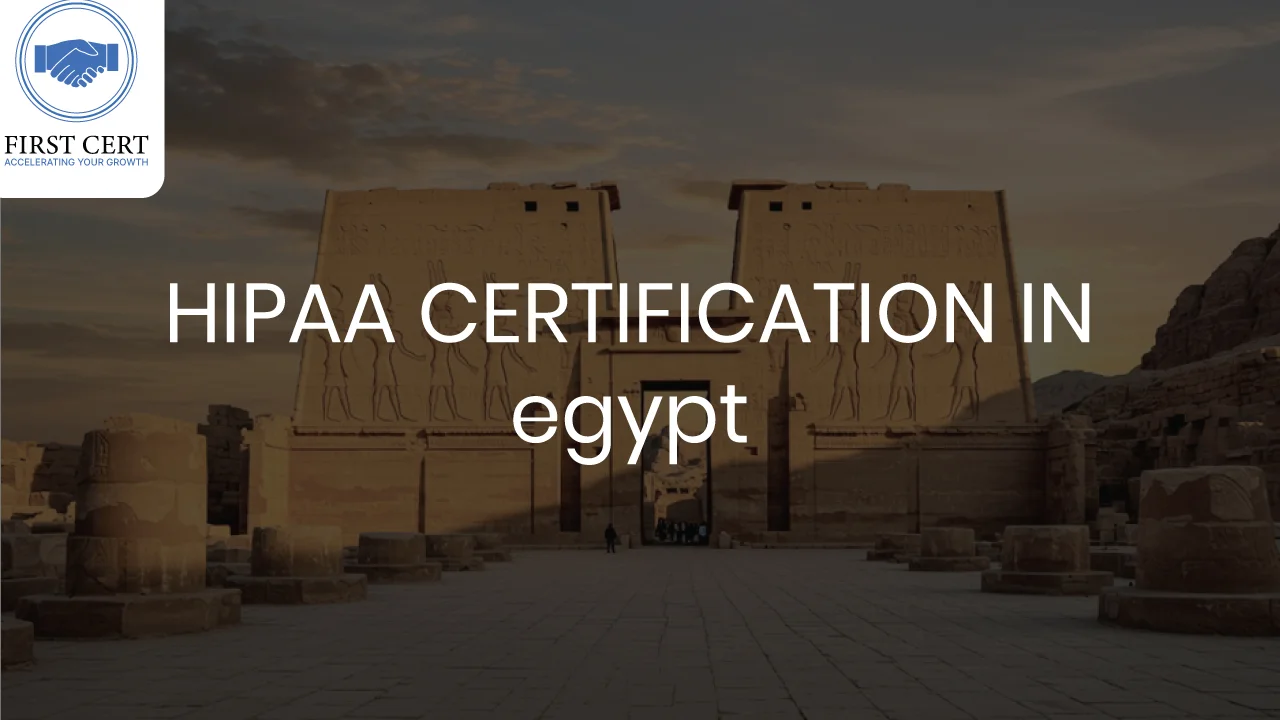 HIPAA Certification in Egypt
